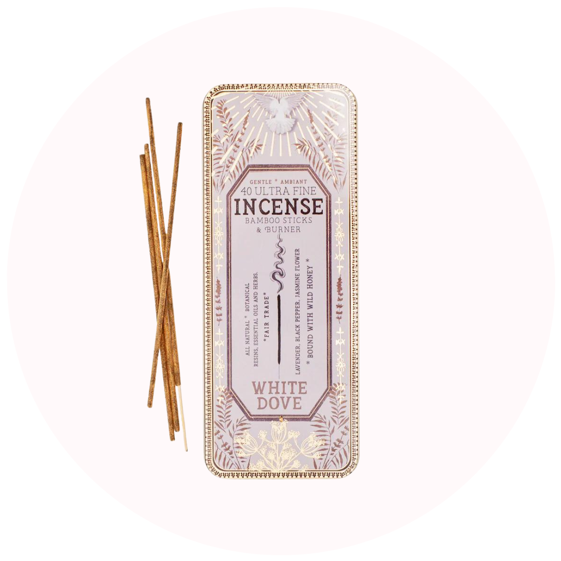 White Dove 40 Stick Premium Incense