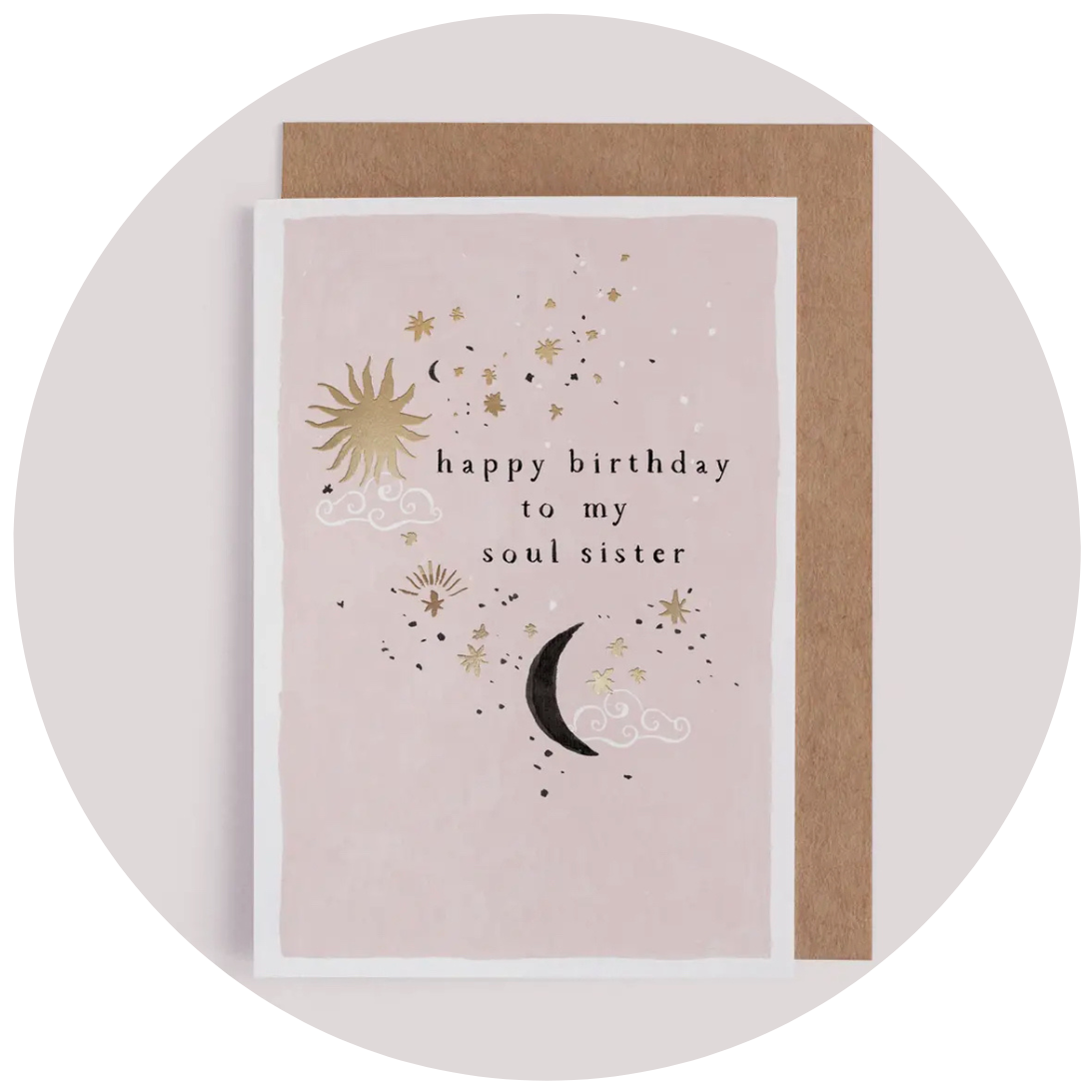 Soul Sister Birthday Card