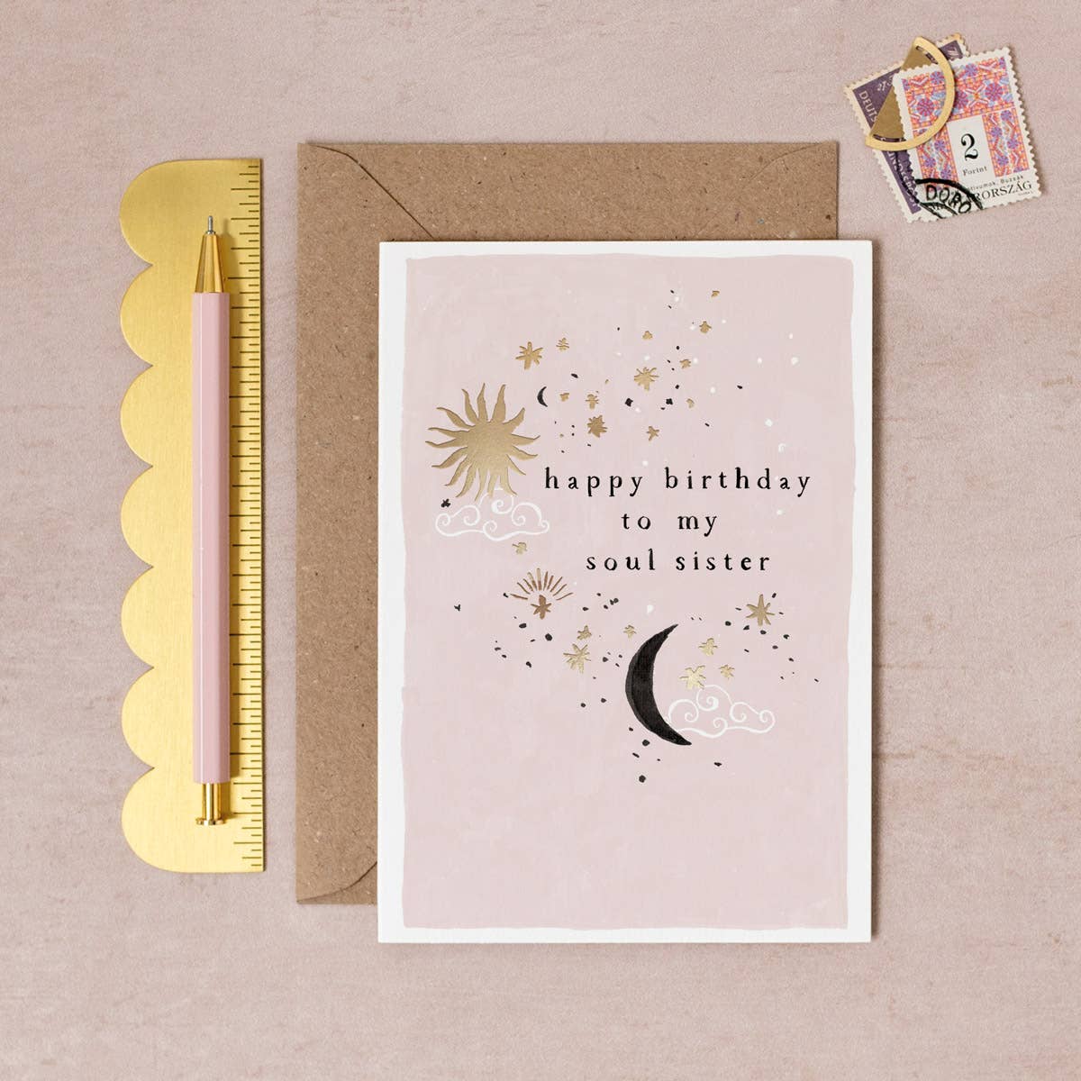 Soul Sister Birthday Card