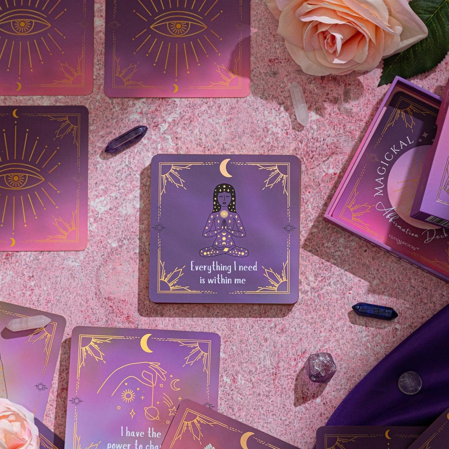 THE MAGICKAL MINDSET AFFIRMATION DECK